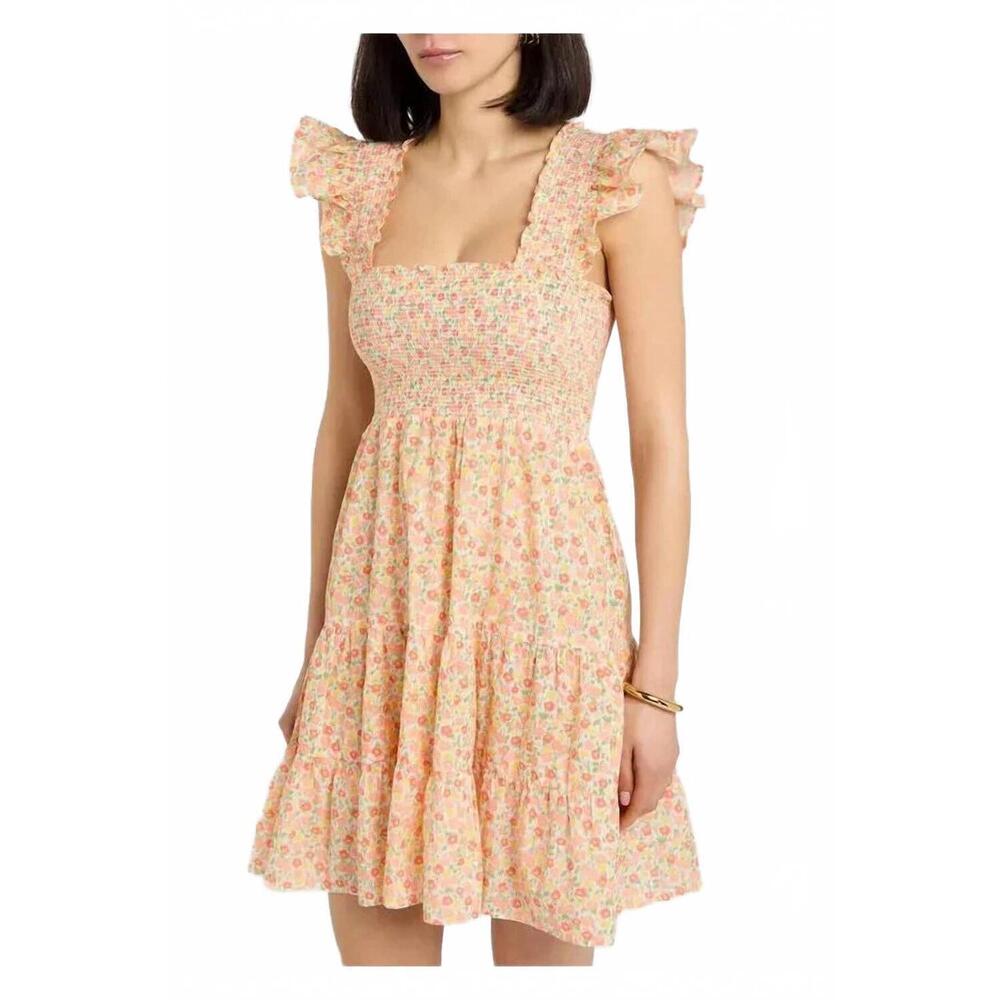 NEW RIXO sidney dress in katie floral cream